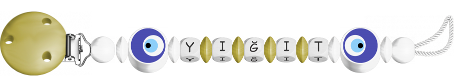personalisierte Schnullerkette